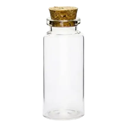 Glass bottle guest gifts (Set of 12)