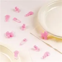Baby Shower Girl Table Confetti (Set of 25)