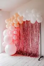 Babyshower Pink Balloon Arch