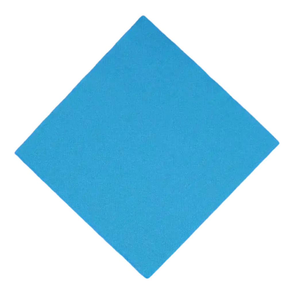 Stitch to Stitch Towel 38x38cm Turquoise (Set of 40)
