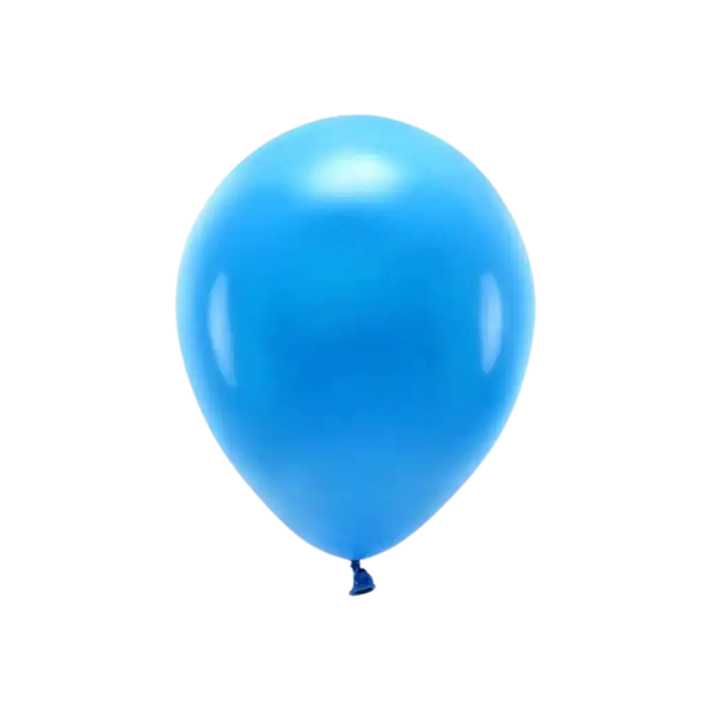 Pack of 10 Blue Biodegradable Balloons