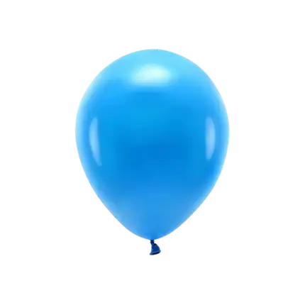 Pack of 10 Blue Biodegradable Balloons