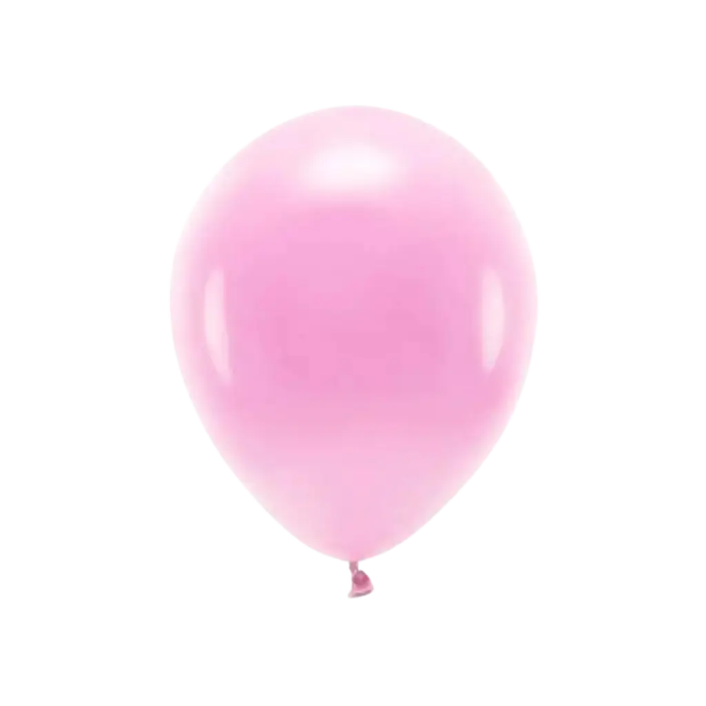 Pack of 10 Biodegradable Balloons Light Pink