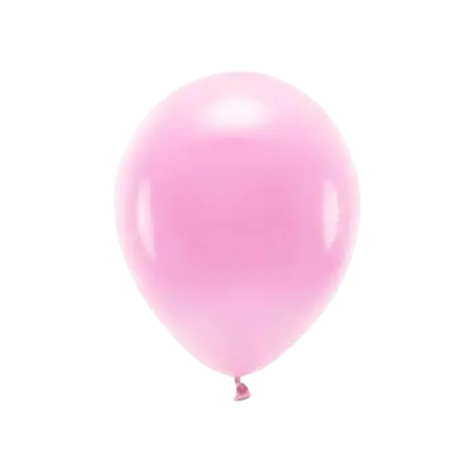 Pack of 10 Biodegradable Balloons Light Pink