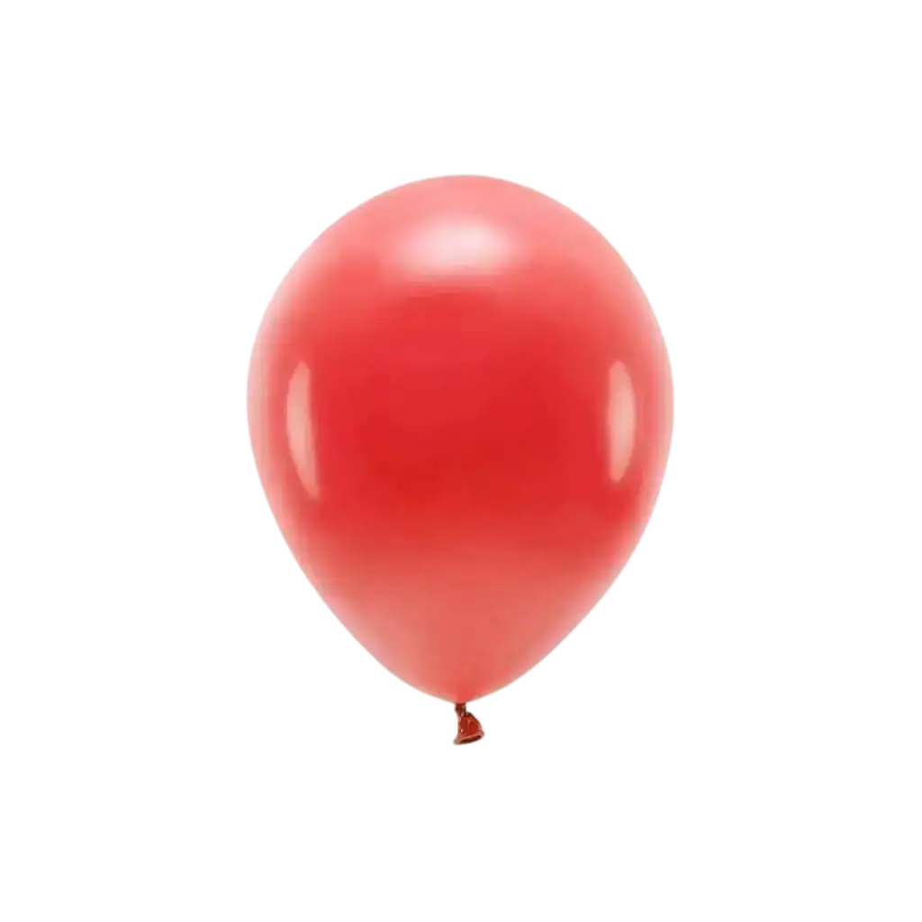 Pack of 10 Red Biodegradable Balloons