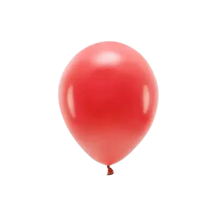 Pack of 10 Red Biodegradable Balloons