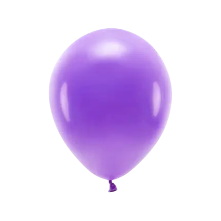 Pack of 10 Purple Biodegradable Balloons