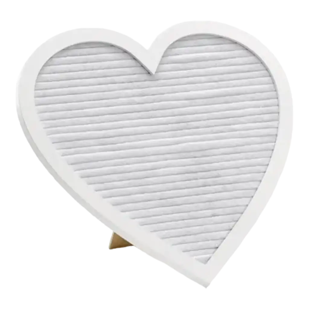 Heart Letter Board