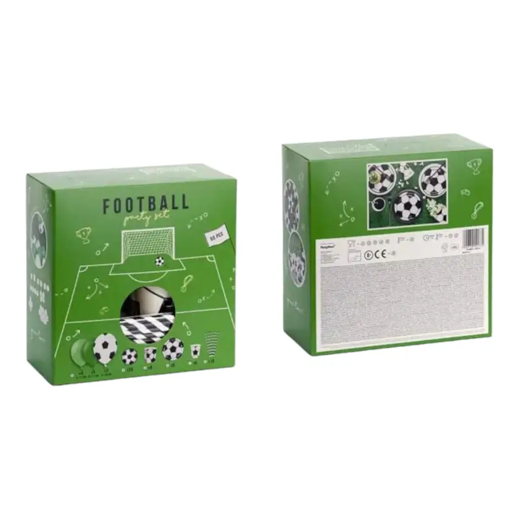 Football themed birthday decoration kit