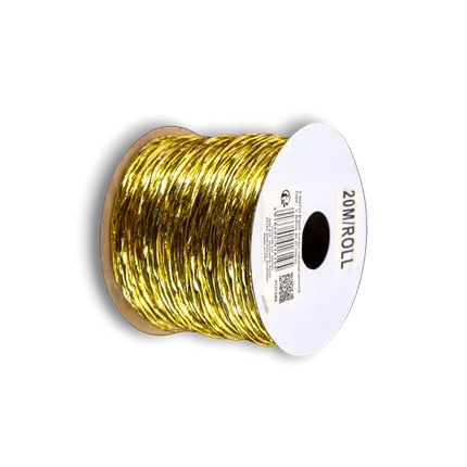 Gold metallic cord - 20 m