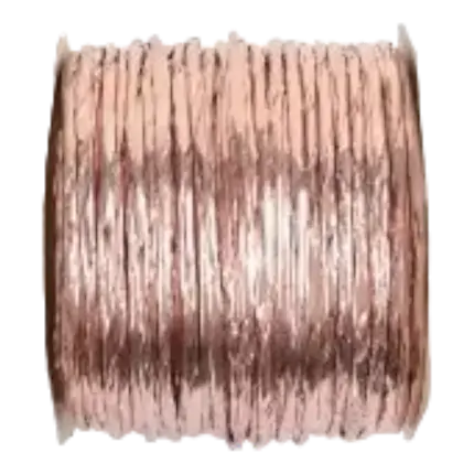 Rose Gold metallic cord - 20 m