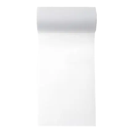 Nonwoven tape plain white - 10m*10cm
