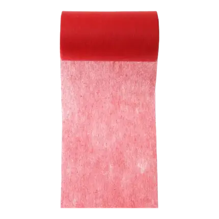 Nonwoven tape plain red - 10m*10cm