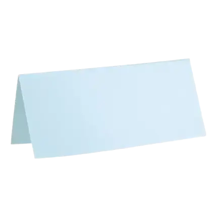 Sky Blue Rectangle Place Mat - Set of 10