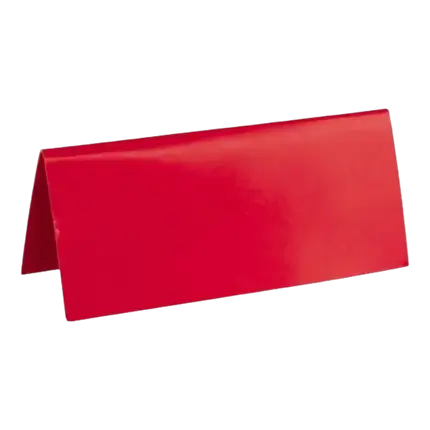Rectangular Place Mat Red - Set of 10