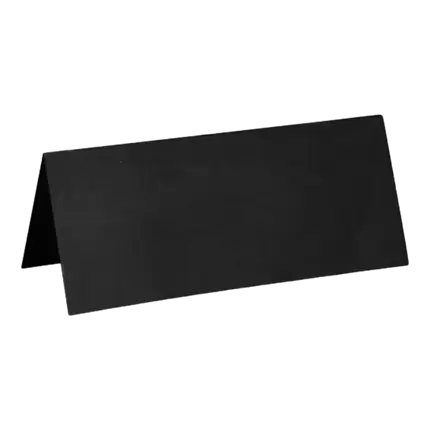 Rectangular Place Mat Black - Set of 10