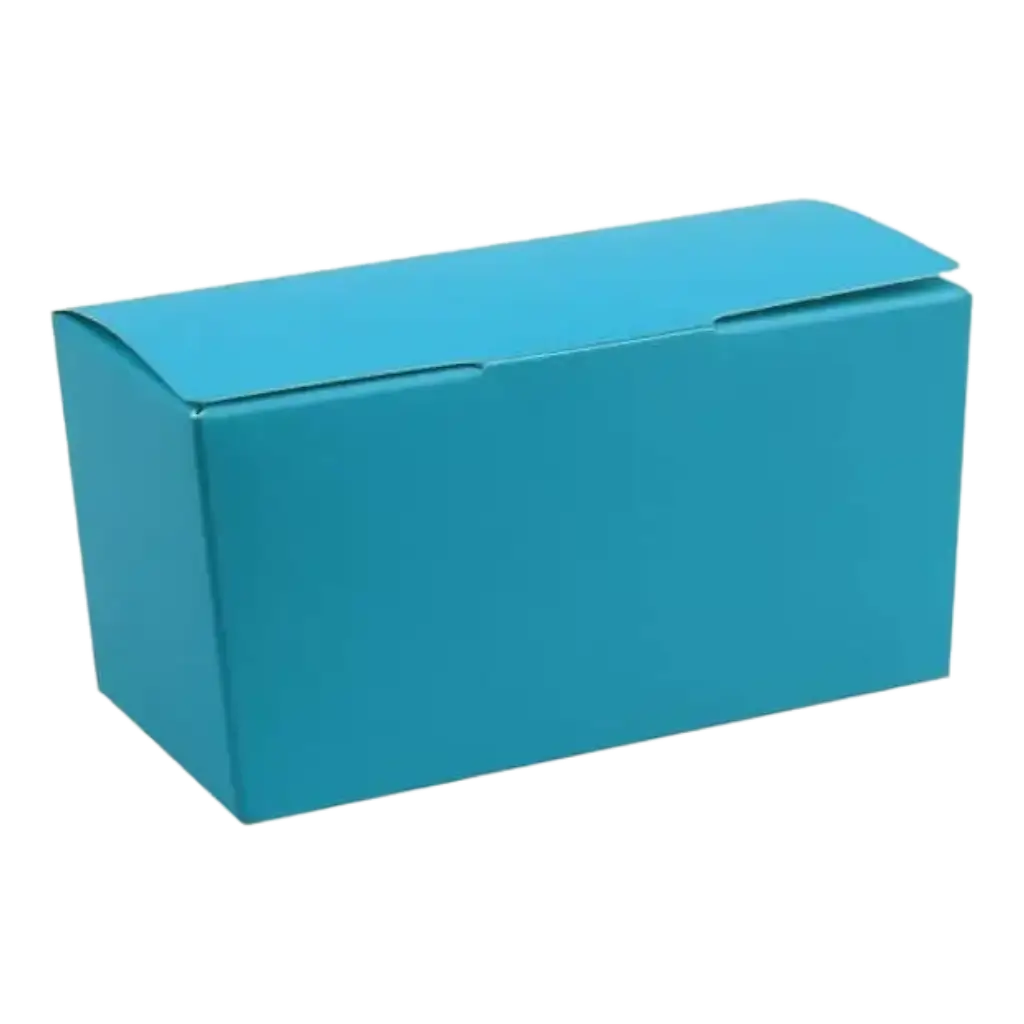 Plain Turquoise Ballotin 50g - Set of 25