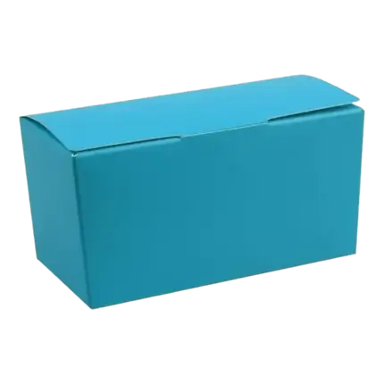 Plain Turquoise Ballotin 50g - Set of 25
