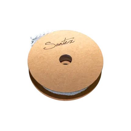 White lace ribbon - self-adhesive 3m