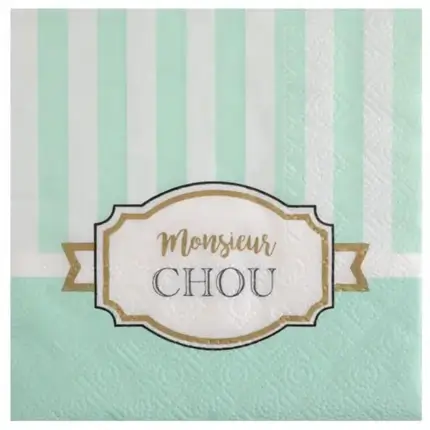 Monsieur Chou paper towels - Set of 20
