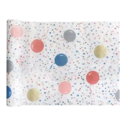 Table runner Kitty Party White - 5m*30cm