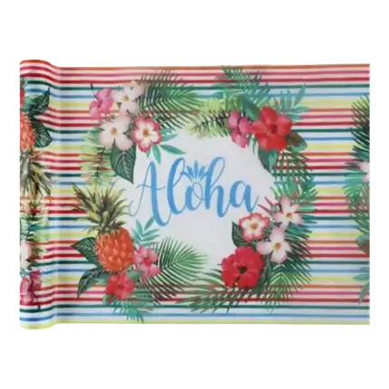 Table runner Aloha Multicolour - 5m*30cm