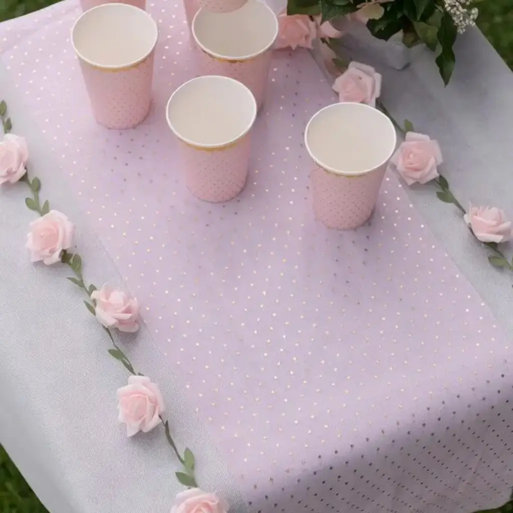 Rose garland pink - ø 50mm / 120cm