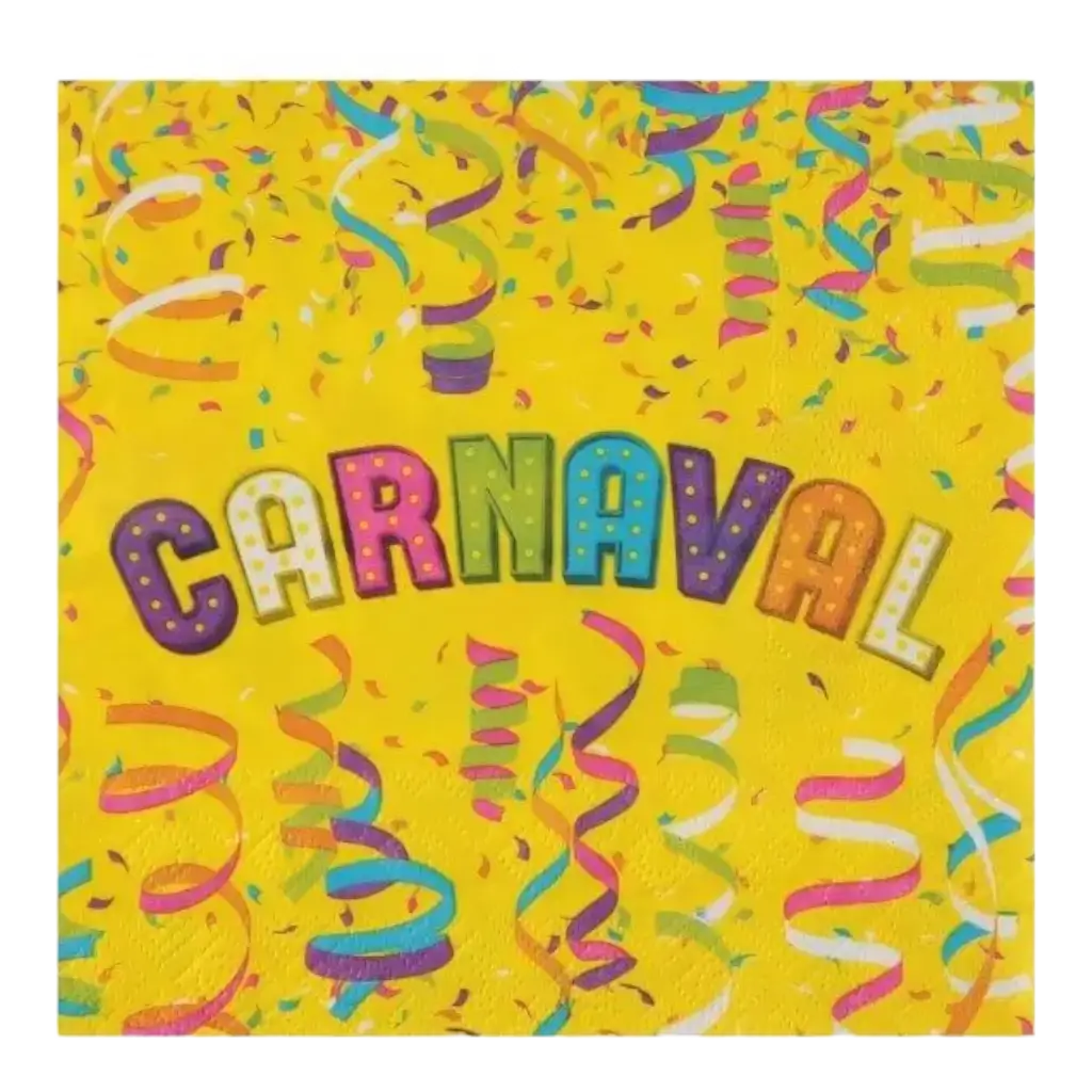 Paper napkin "Carnival" - Set of 20