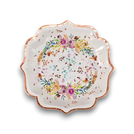 Thank you very much wedding plate - Set of 10