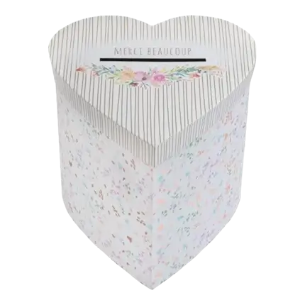 Wedding money box Merci Beaucoup - 20x20x20cm