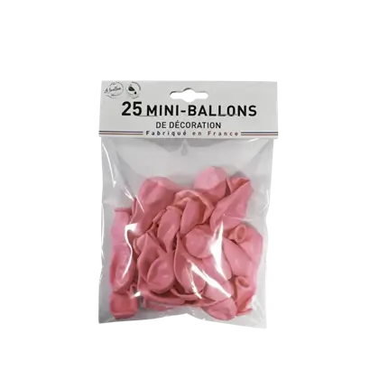 OPAQUE LIGHT PINK MINI BALLS(set of 25)