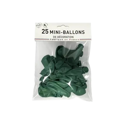 OPAQUE GREEN MINI BALL (set of 25)