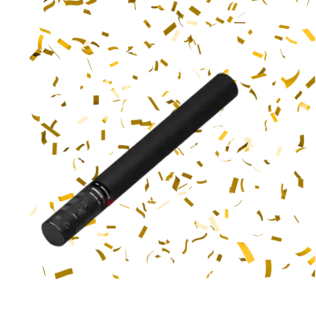 Orange 50 cm Magic FX manual confetti gun