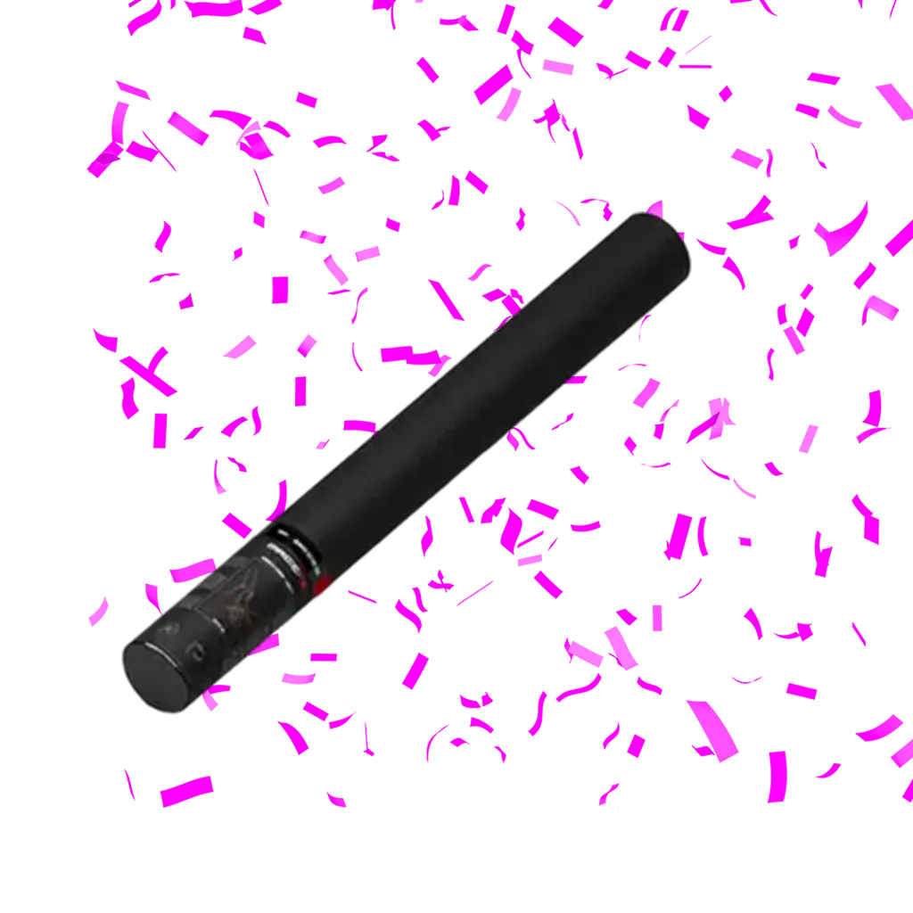 Magic FX 50 cm pink manual confetti gun