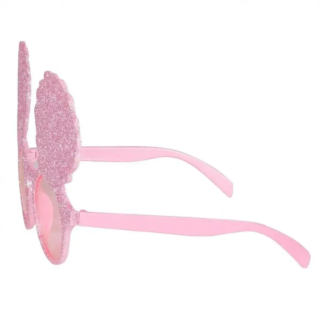 Pink Mermaid Shell Glasses
