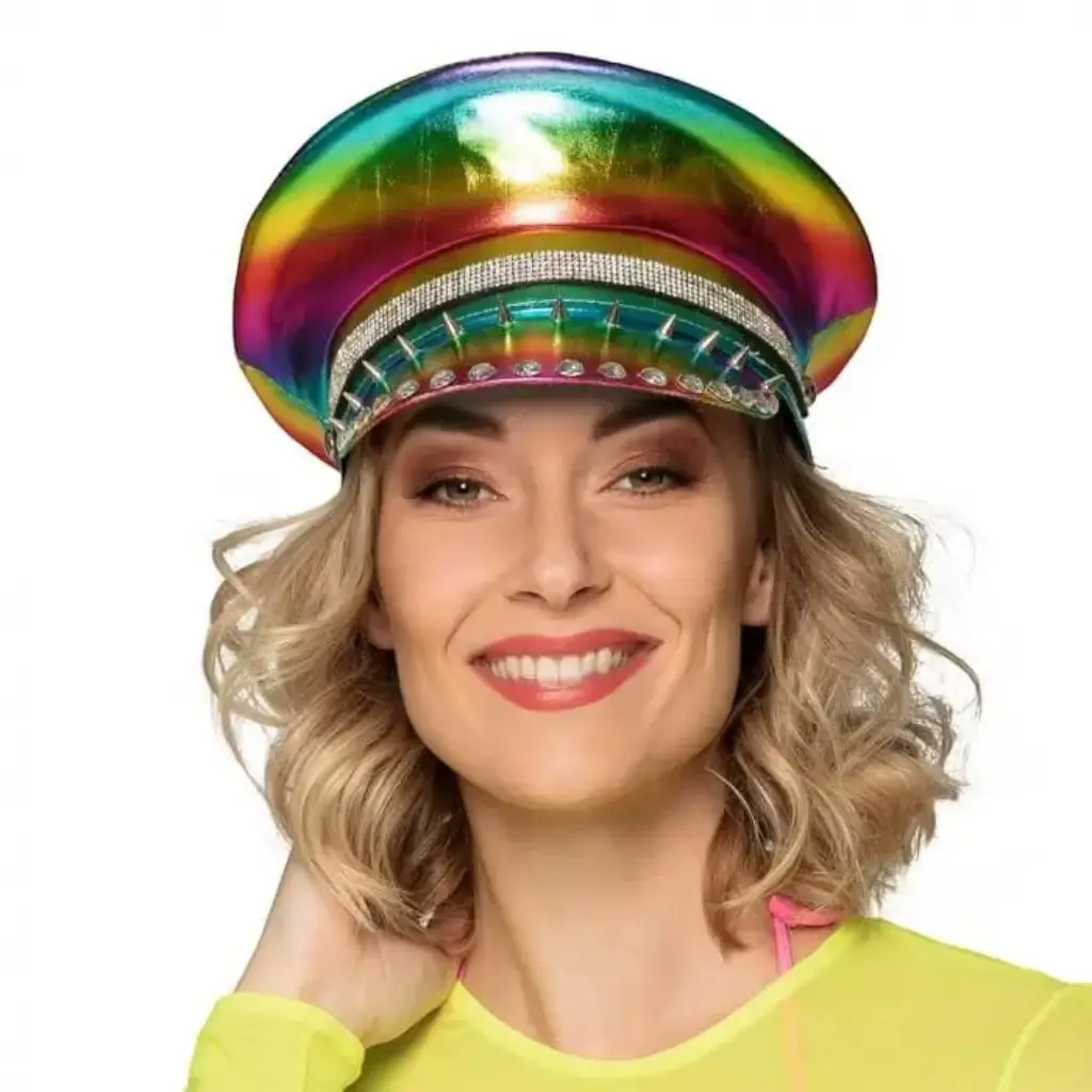Rainbow Cap with Studs