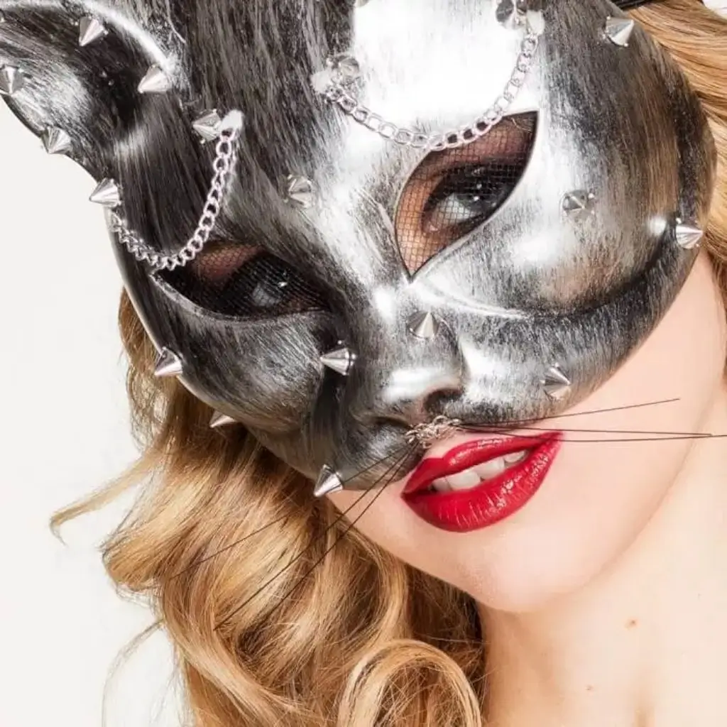 Metal Cat Mask