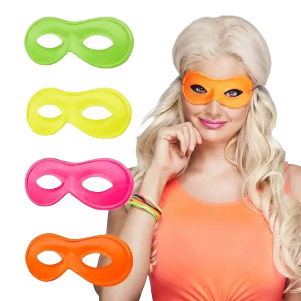  Fluorescent Mask Set (Set of 4)