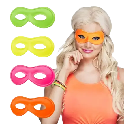  Fluorescent Mask Set (Set of 4)