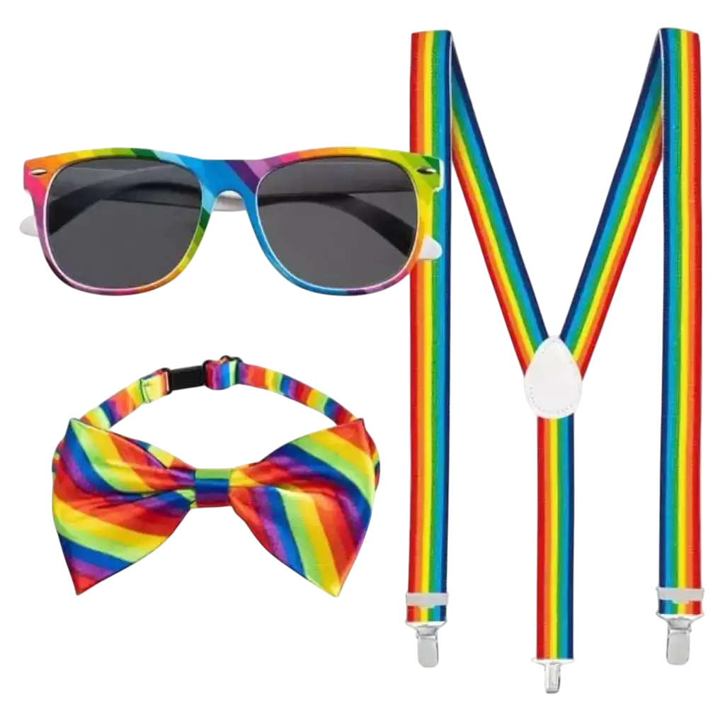 Multicolour Accessory Set