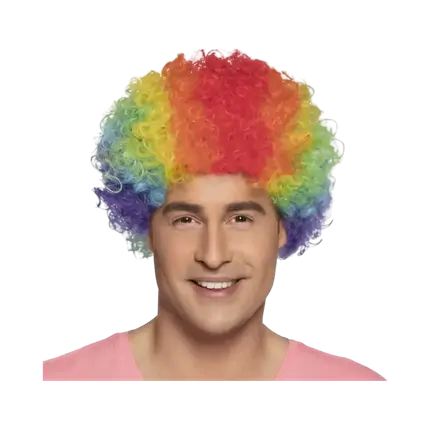 Small Pop Wig Multicolour