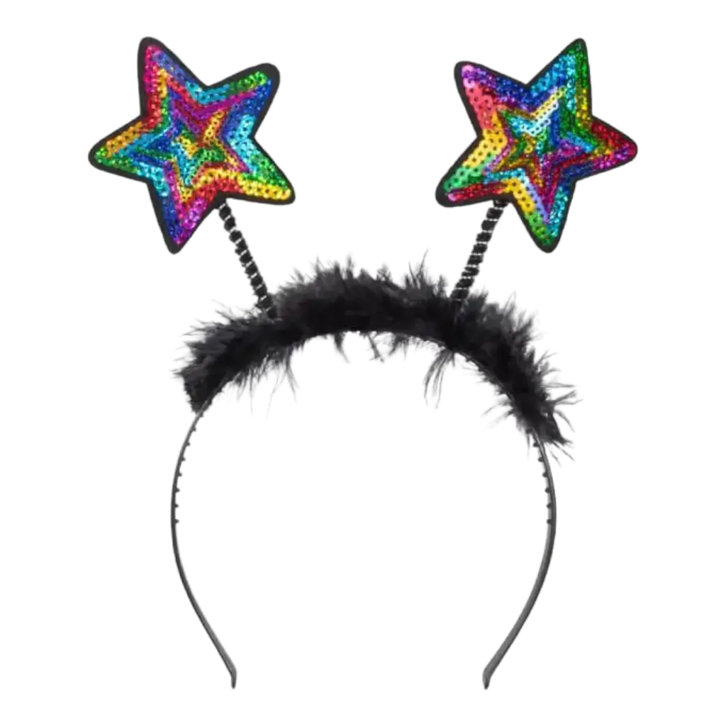 Headband stars Multicolour