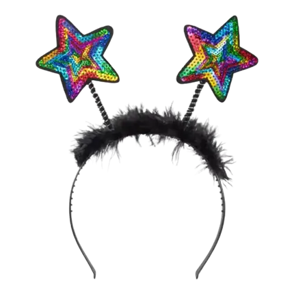 Headband stars Multicolour