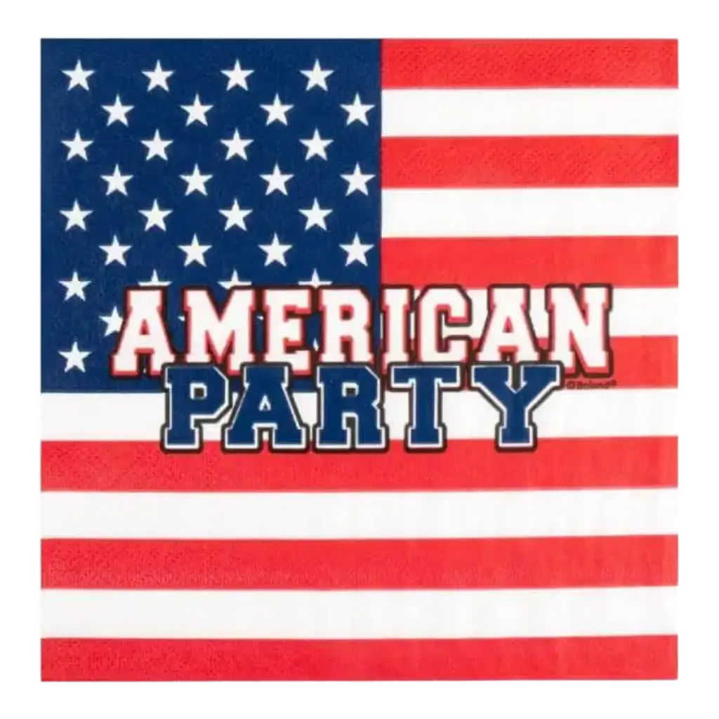 American party towels (set of 20)