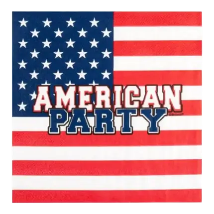 American party towels (set of 20)