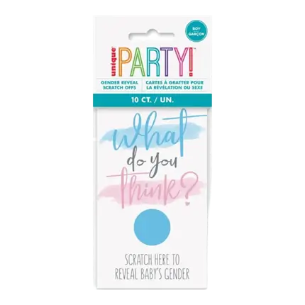 10 scratch cards - Boy or Girl ? - Boy