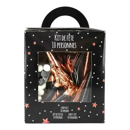 Rose Gold Cotillion Kit 10 People