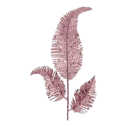 palm leaves on stem - Decoration - Rose Gold - 18x25c