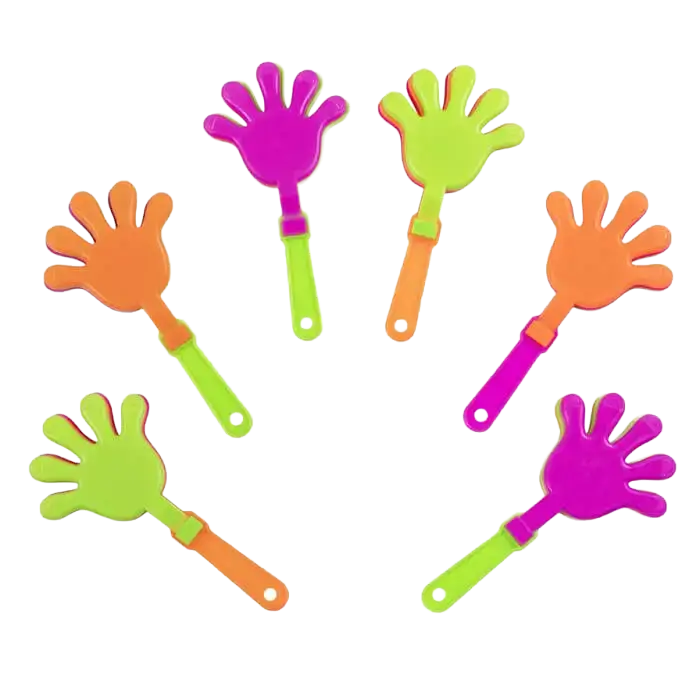 Hand clappers (set of 6)