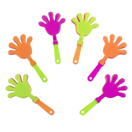 Hand clappers (set of 6)